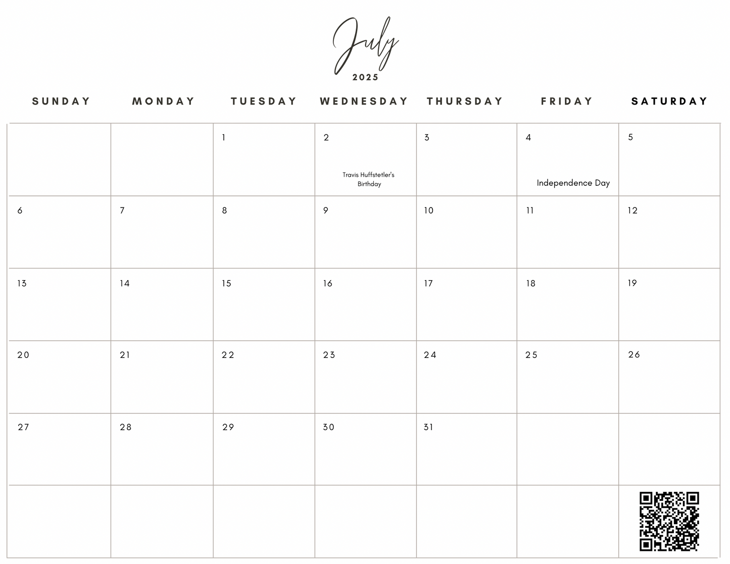 2025 Coastal Wall Calendar by Travis Huffstetler - Travis Huffstetler Photography