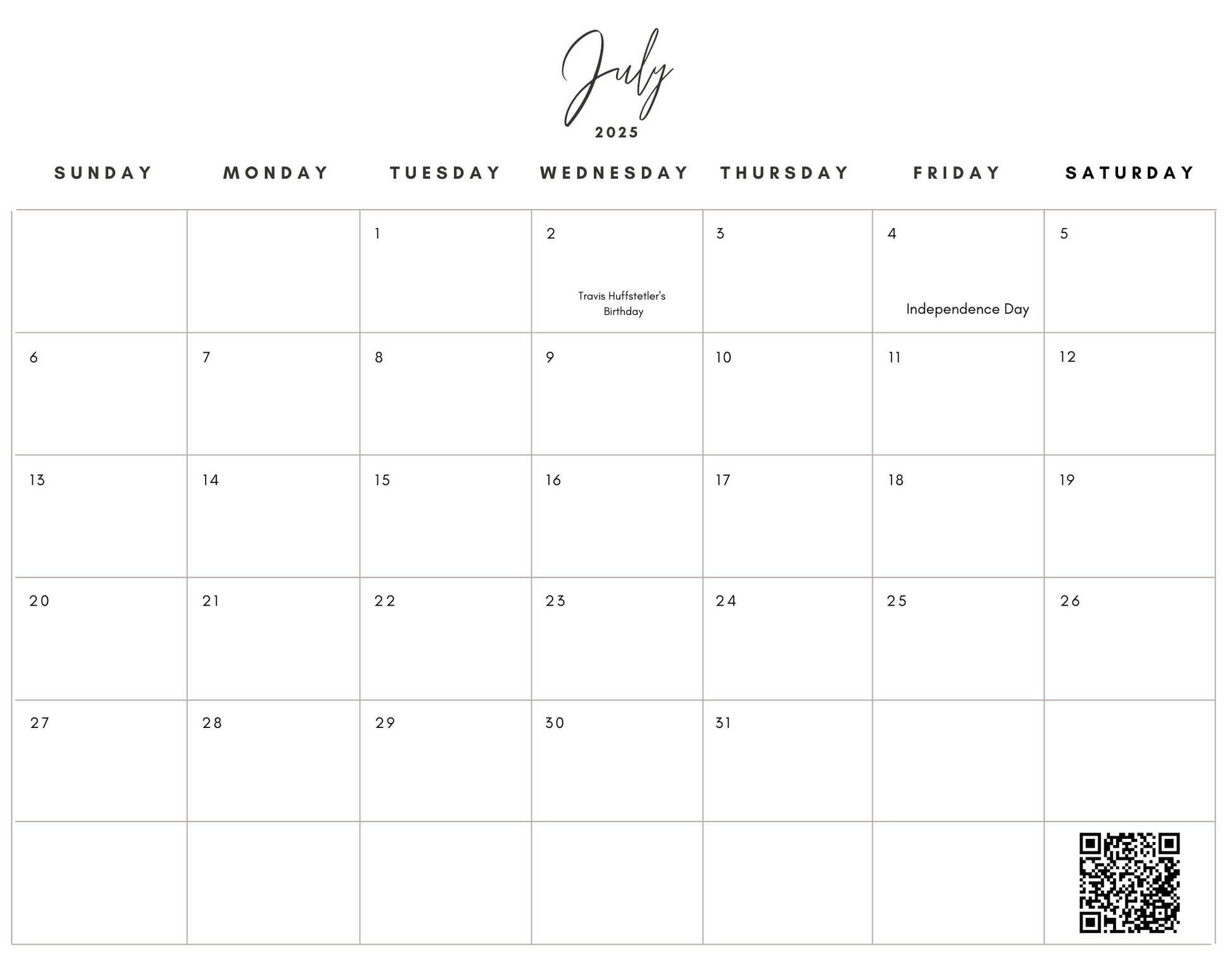 2025 Wildlife Calendar by Travis Huffstetler - Travis Huffstetler Photography