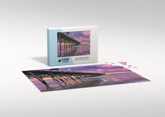 Pier Perfection - 1000 Piece Iconic Jigsaw Puzzle - Travis Huffstetler Photography