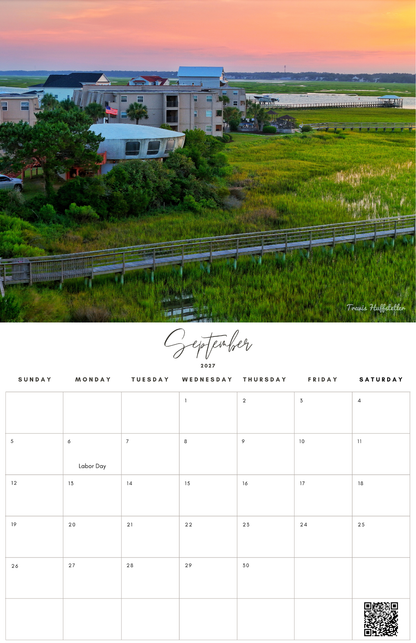 (PRE-SALE) 2027 Murrells Inlet & Garden City Calendar by Travis Huffstetler