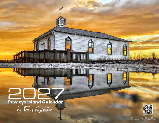 (PRE-SALE) 2027 Pawleys Island Calendar by Travis Huffstetler