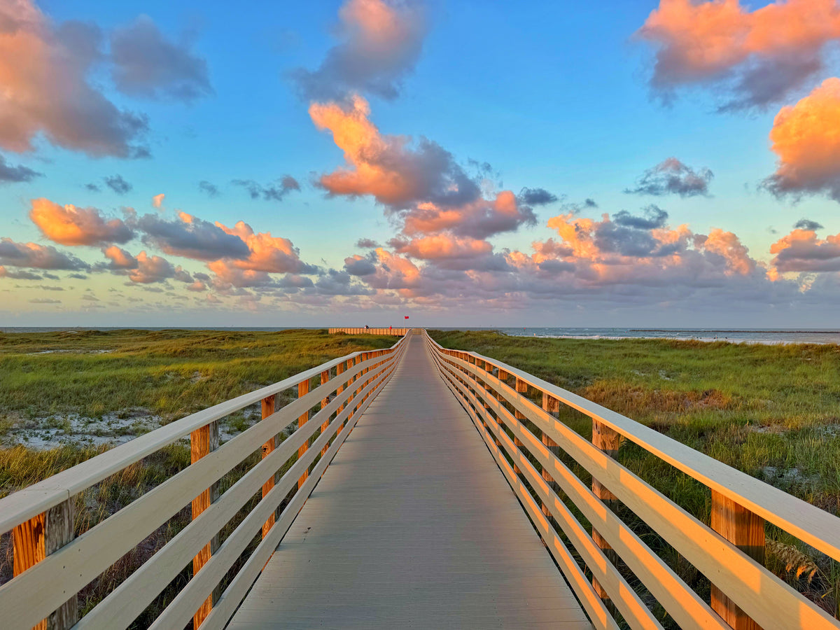 Path to the Gulf | 8.5x11 Signed Limited Edition Fine Art Print | #004 American Road Collection