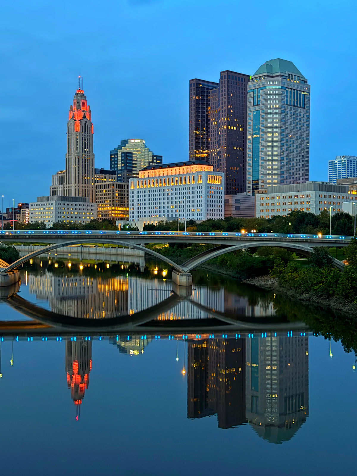 City of Reflections | 8.5x11 Signed Limited Edition Fine Art Print | #013 American Road Collection