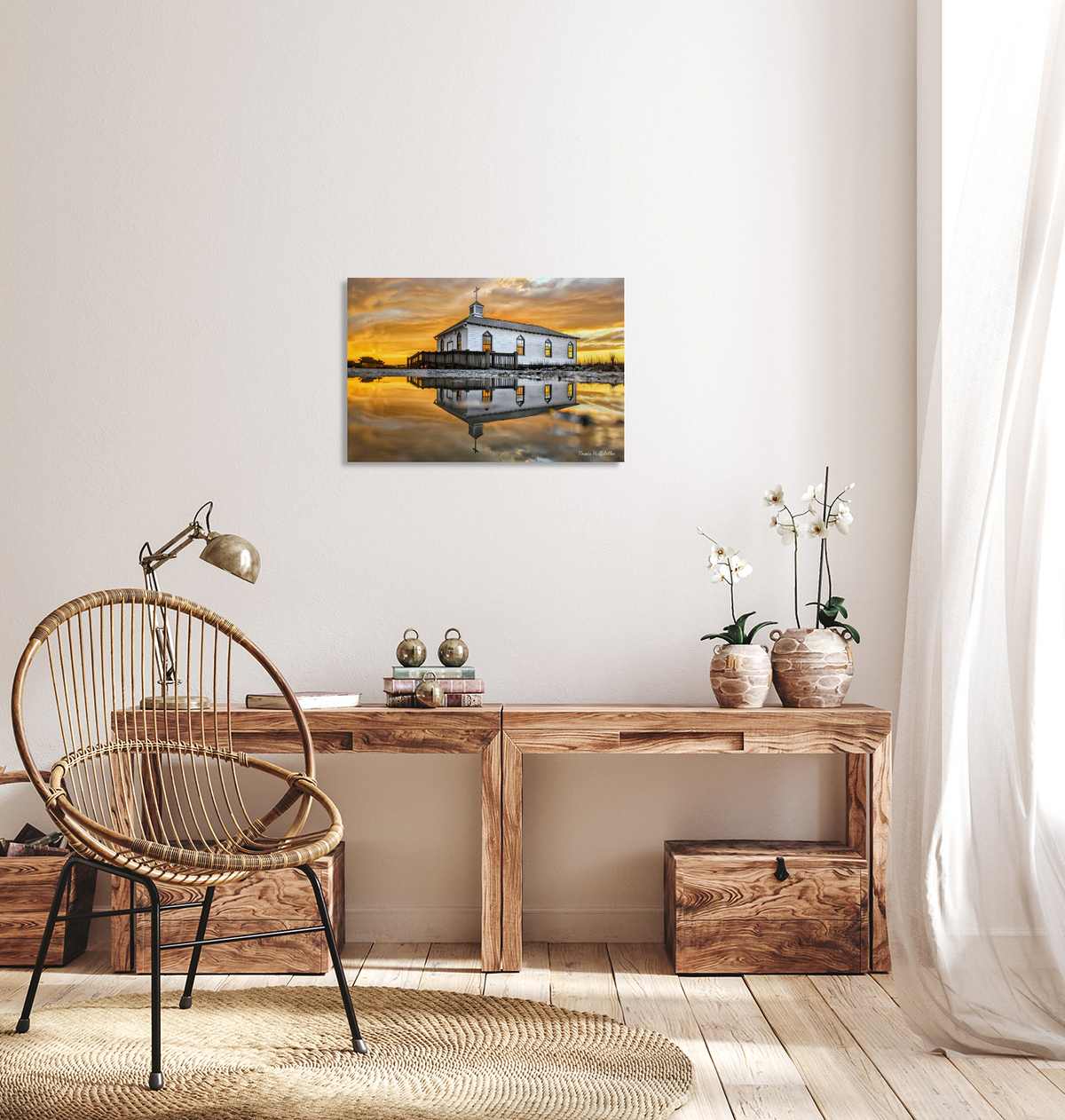Pawleys Island Chapel Print by Travis Huffstetler