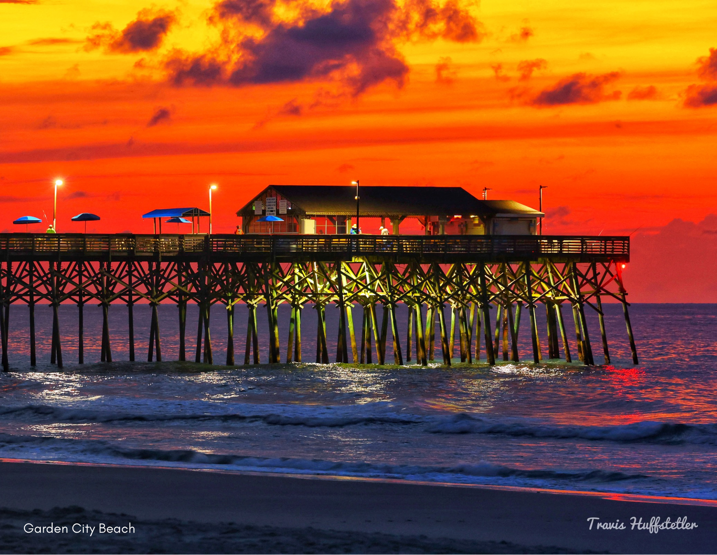 2025 Coastal Wall Calendar by Travis Huffstetler