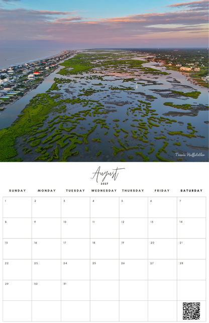 (PRE-SALE) 2027 Murrells Inlet & Garden City Calendar by Travis Huffstetler