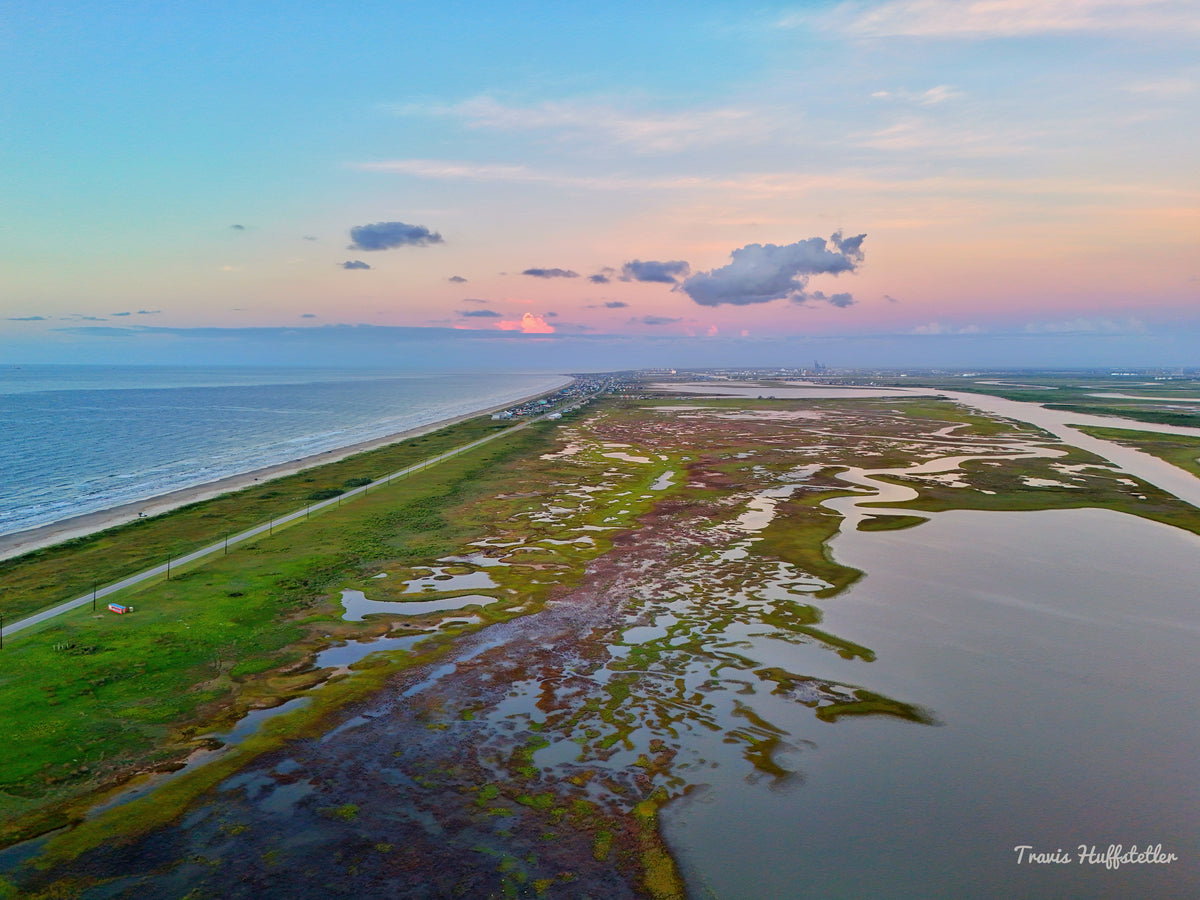 Edge of Texas | 8.5x11 Signed Limited Edition Fine Art Print | #006 American Road Collection