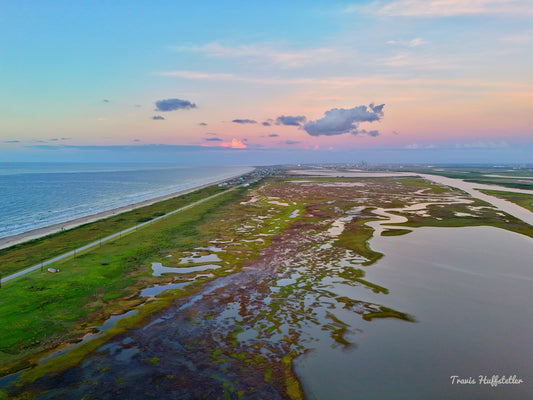 Edge of Texas | 8.5x11 Signed Limited Edition Fine Art Print | #006 American Road Collection