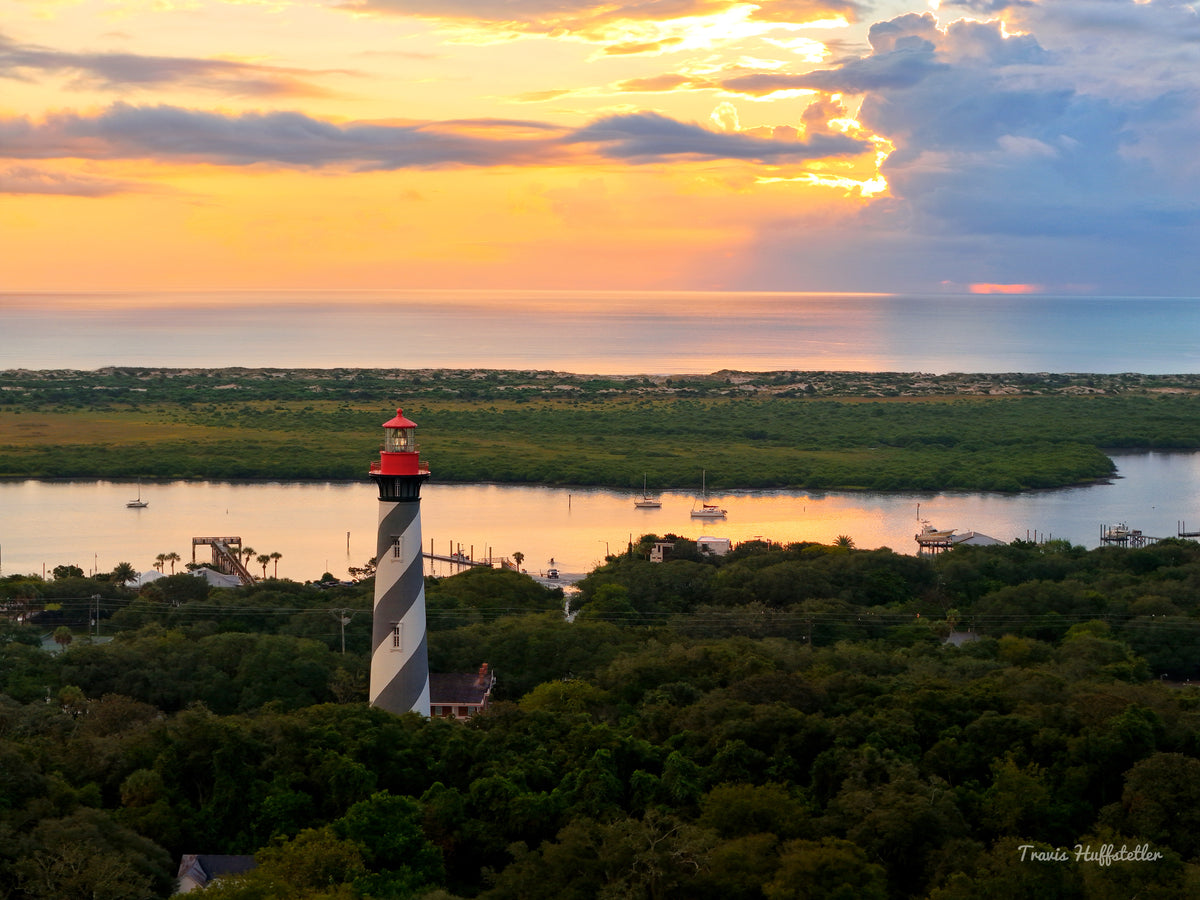 Guiding Light | 8.5x11 Signed Limited Edition Fine Art Print | #002 American Road Collection