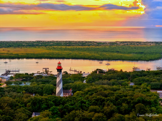 Guiding Light | 8.5x11 Signed Limited Edition Fine Art Print | #002 American Road Collection
